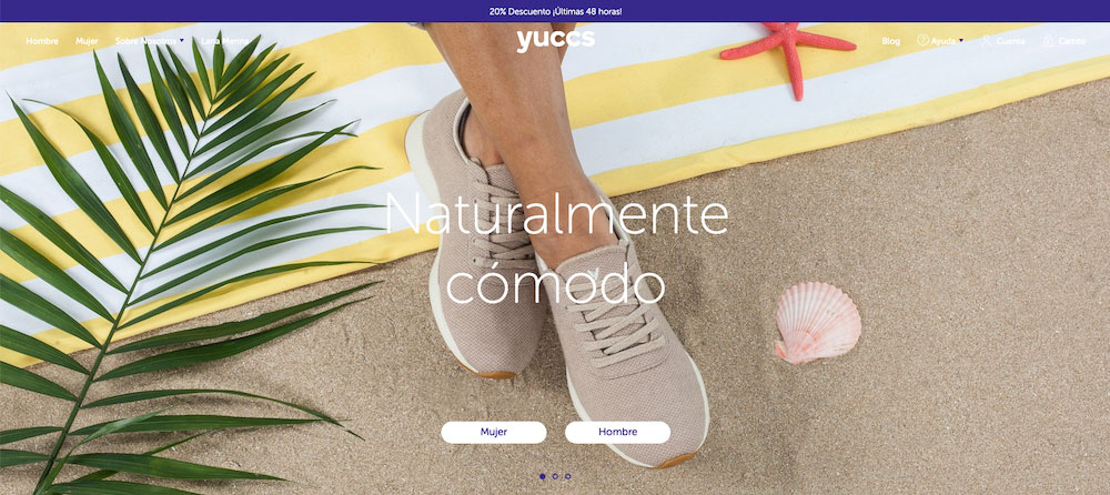 eCommerce de Yuccs
